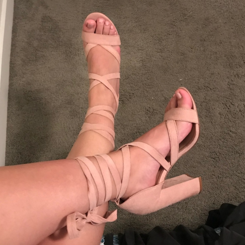 F21 Pink Heels